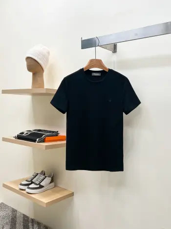 Latest short-sleeve round-neck T-shirt Replica Loro Piana Tshirts and Polos