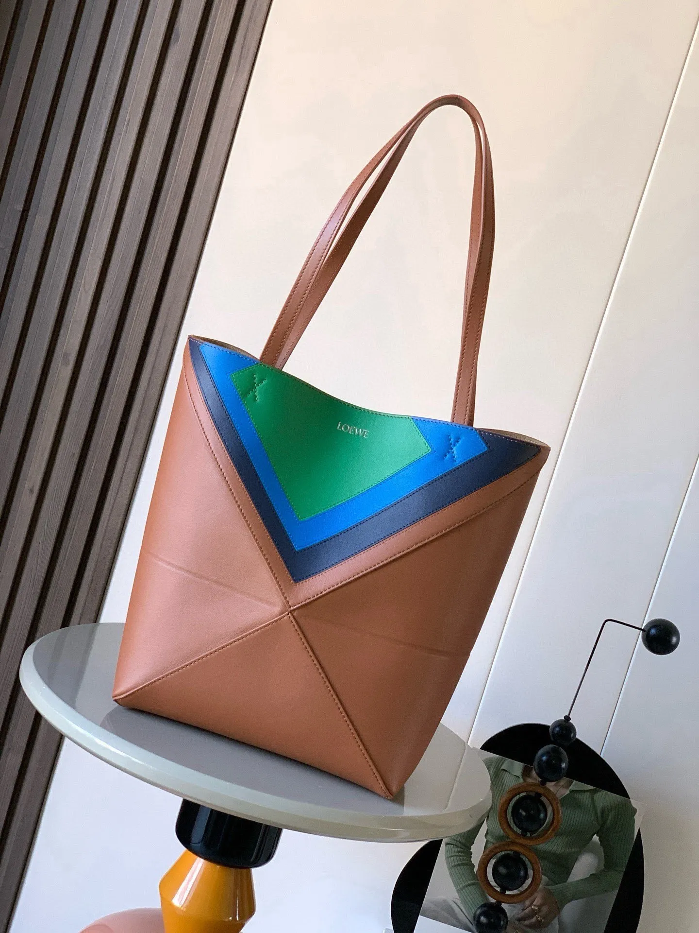 Loewe Medium Napa leather handbag Women s shoulder bag