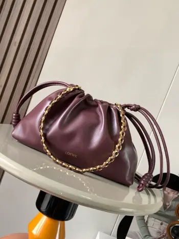 9057 Soft Napa Lambskin Clutch Women s Shoulder Bag Replica Loewe womens bags