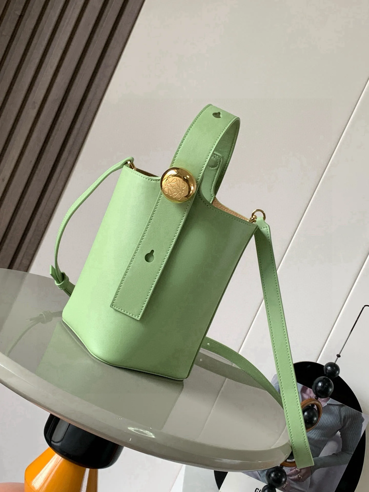 Loewe 9047 Mini Soft Grain Cowhide Leather Bucket Bag Women s Crossbody Bag Loewe 9047 Mini Soft Grain Cowhide Leather Bucket Bag Women s Crossbody Bag