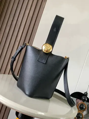 9047 Mini Soft Grain Cowhide Leather Bucket Bag Women s Crossbody Bag Replica Loewe womens bags