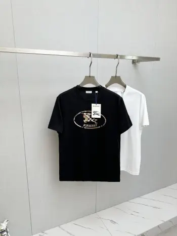 Latest short-sleeve round-neck T-shirt Replica Burberry Tshirts and Polos