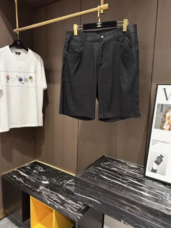 Summer Linen Casual Shorts Replica Brunello Cucinelli Shorts and Swimwear