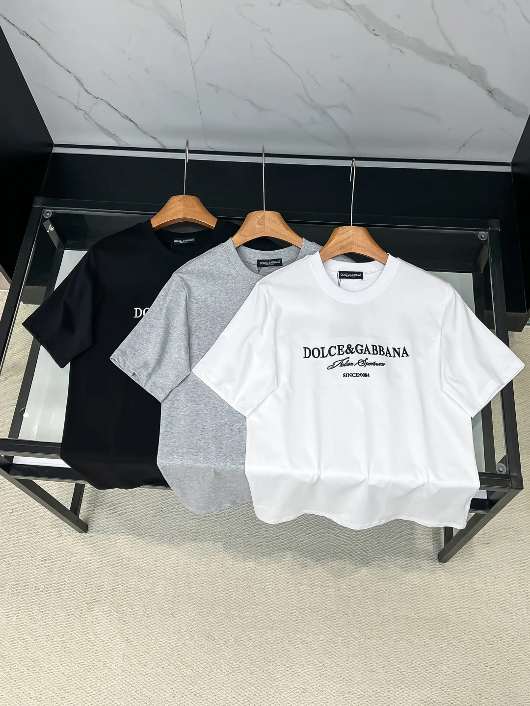 Dolce Gabbana Latest short-sleeve round-neck T-shirt