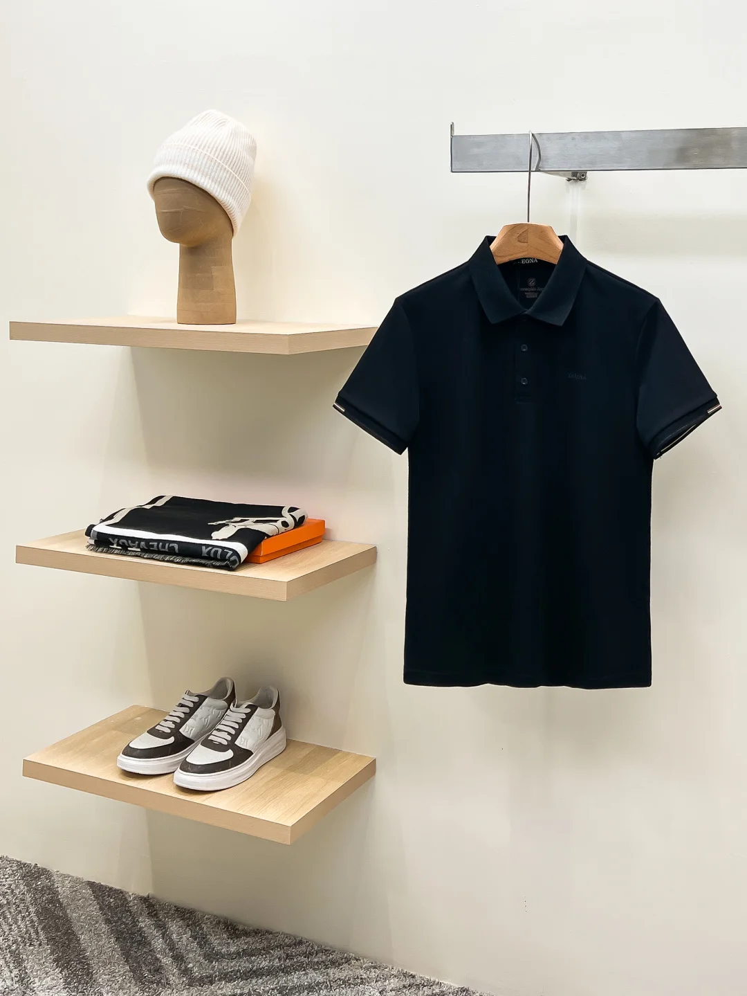 Zegna Latest short-sleeve round-neck T-shirt