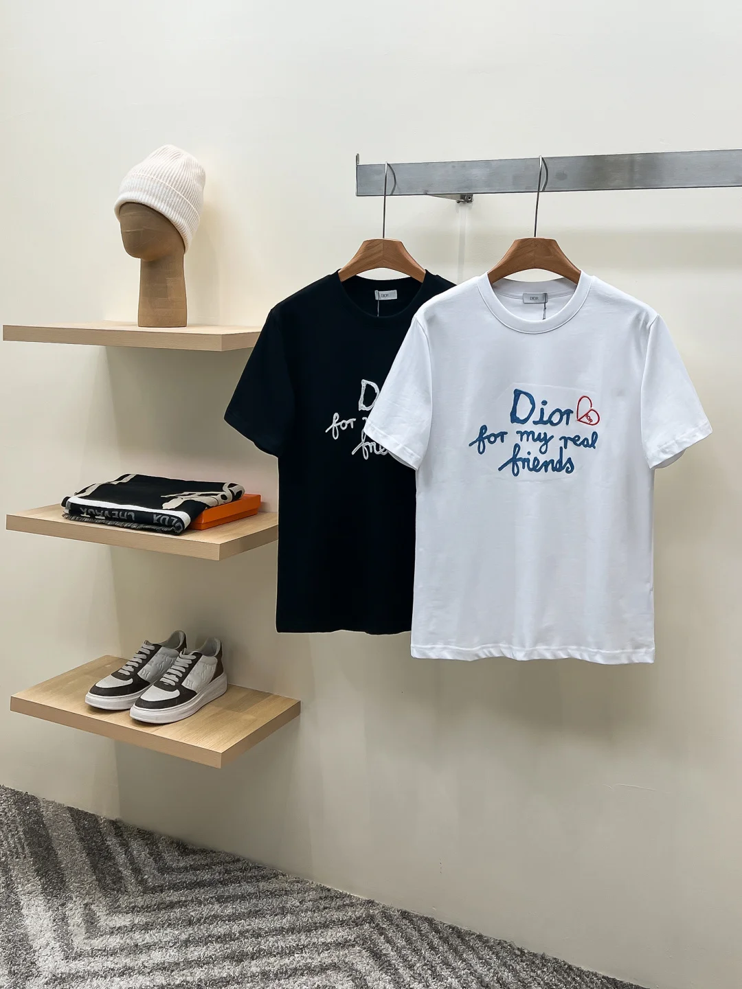 Dior War Horse Series Short Sleeve Round Neck T-Shirt Dior War Horse Series Short Sleeve Round Neck T-Shirt