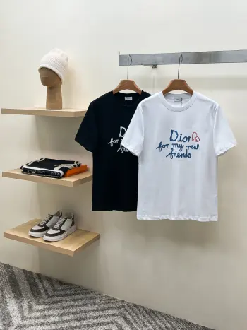 War Horse Series Short Sleeve Round Neck T-Shirt Replica Dior Tshirts and Polos