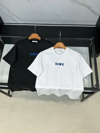 New short-sleeve T-shirt Replica Dior Tshirts and Polos