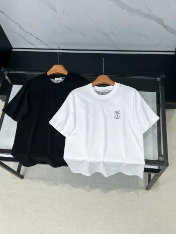 Men s Casual Short Sleeve T-Shirt Replica Brunello Cucinelli Tshirts and Polos