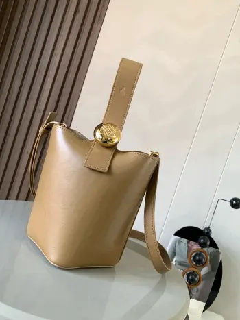 9047 Mini Soft Grain Cowhide Leather Bucket Bag Women s Crossbody Bag Replica Loewe womens bags
