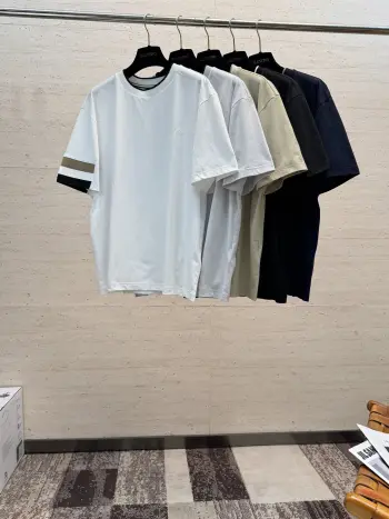 New Spring/Summer Casual Men s Round Neck Short Sleeve Replica Boss Tshirts and Polos