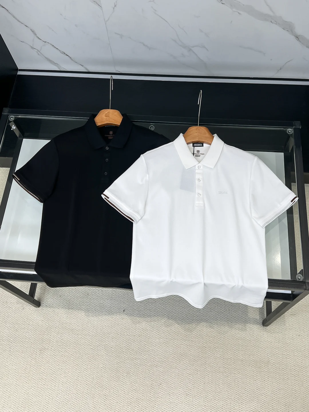 Zegna Men s Polo Shirt with Collar Zegna Men s Polo Shirt with Collar