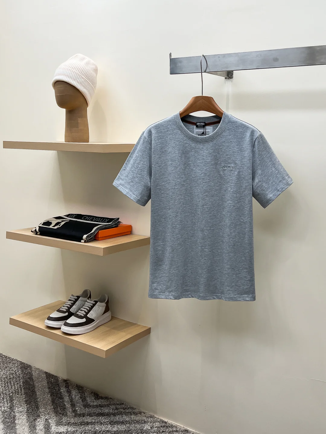 Zegna Latest short-sleeve round-neck T-shirt