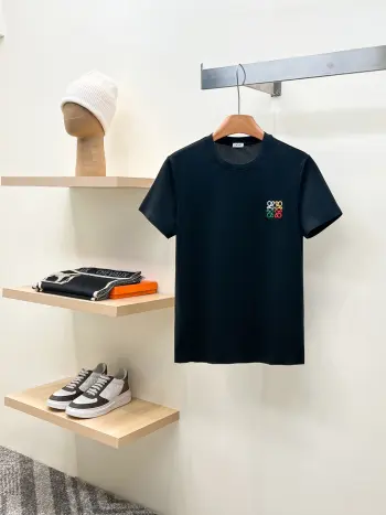 Latest short-sleeve round-neck T-shirt Replica Loewe Tshirts and Polos