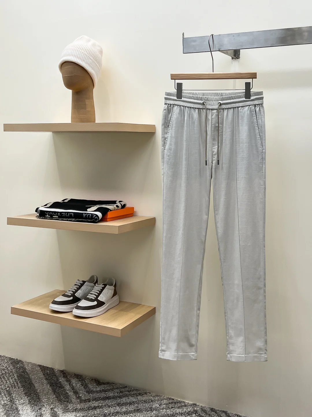Zegna New Men s Combed Cotton Blend Casual Pants Zegna New Men s Combed Cotton Blend Casual Pants
