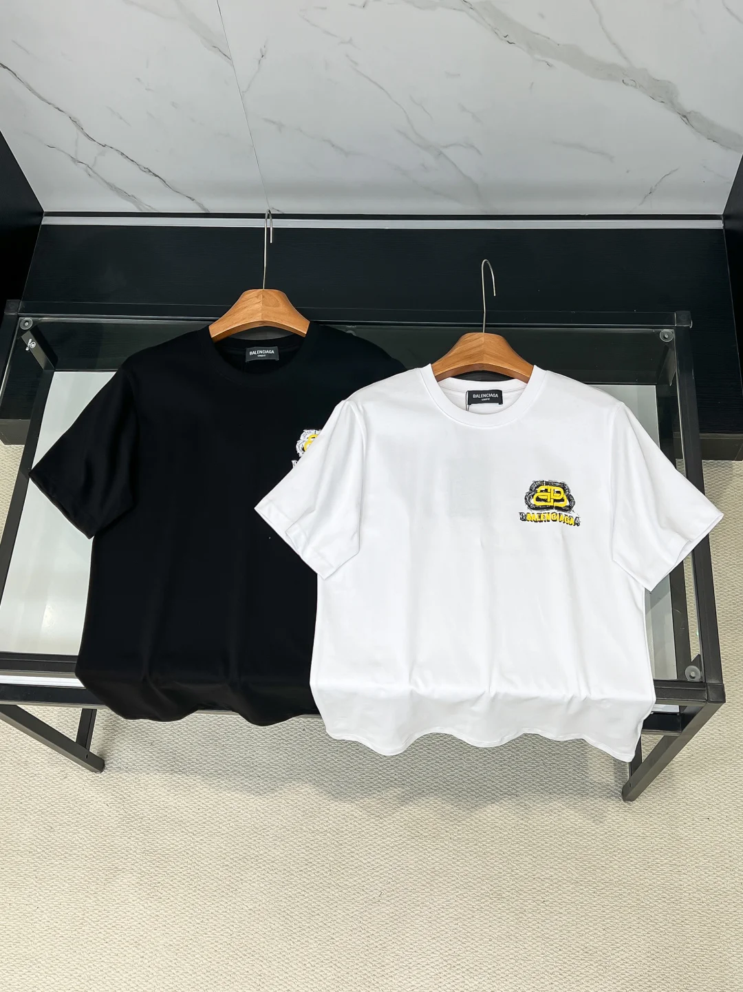 Balenciaga War Horse Series Short Sleeve Round Neck T-Shirt Balenciaga War Horse Series Short Sleeve Round Neck T-Shirt