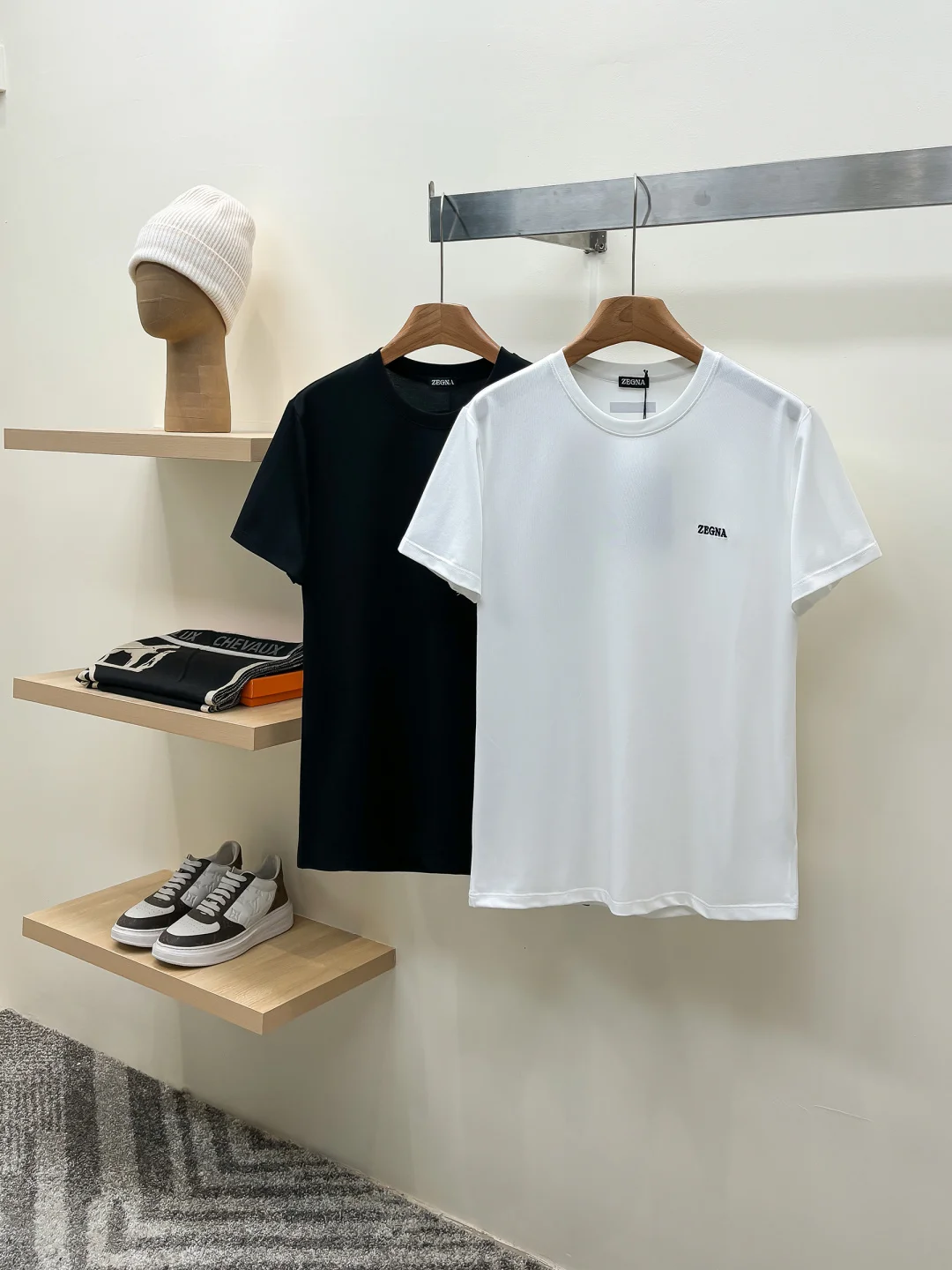 Zegna Latest short-sleeve round-neck T-shirt