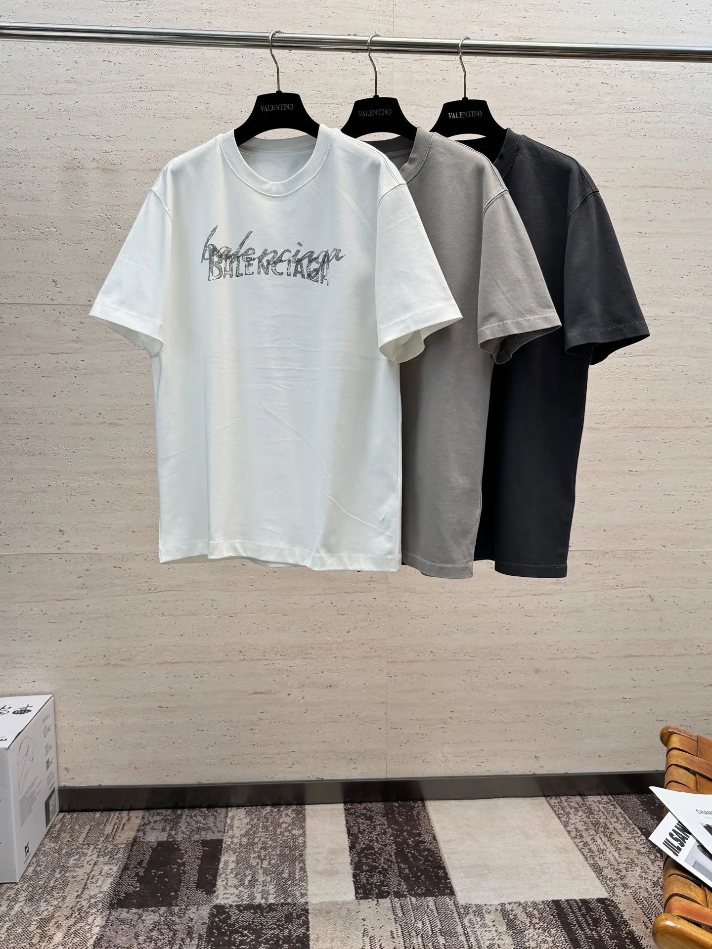Burberry New Spring/Summer Casual Men s Round Neck Short Sleeve