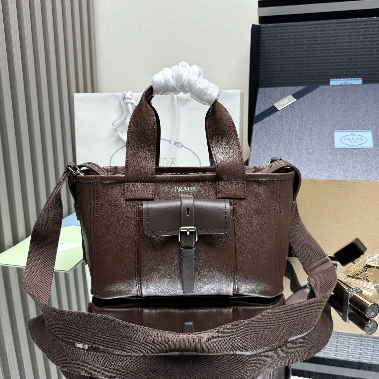 Prada 1BG660 Soft Leather Bag Women s Crossbody Bag Prada 1BG660 Soft Leather Bag Women s Crossbody Bag