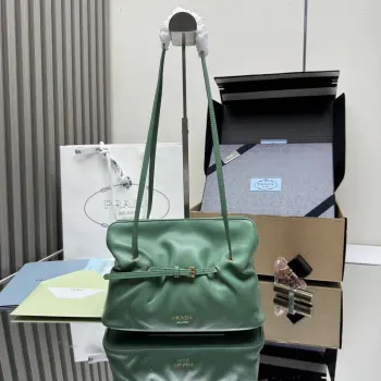 1BG586 One-Shoulder Cloud Bag Women s Crossbody Bag Replica Prada womens bags