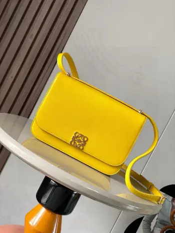9067 Silk Cowhide Leather Handbag Women s Crossbody Bag Replica Loewe womens bags