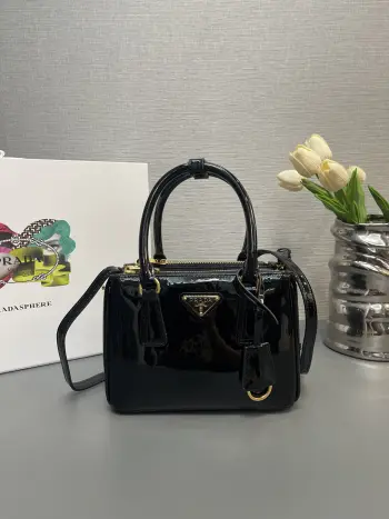 1BA906 Patent Leather Mini Killer Bag Women s Crossbody Bag Replica Prada womens bags