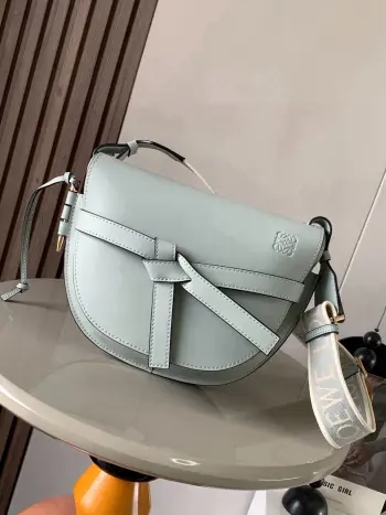 9004 Letter Wide Shoulder Strap Saddle Bag Women s Crossbody Bag Replica Loewe womens bags