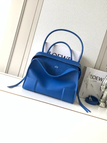 9173 Large Soft Cowhide Leather Handbag Women s Crossbody Bag Replica Loewe womens bags