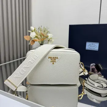 1BH082 Suede Leather Double Shoulder Strap Bag Women s Crossbody Bag Replica Prada womens bags
