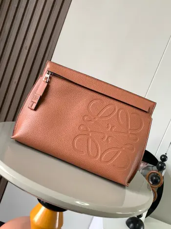 9116 grain cowhide leather clutch women s crossbody bag Replica Loewe womens bags