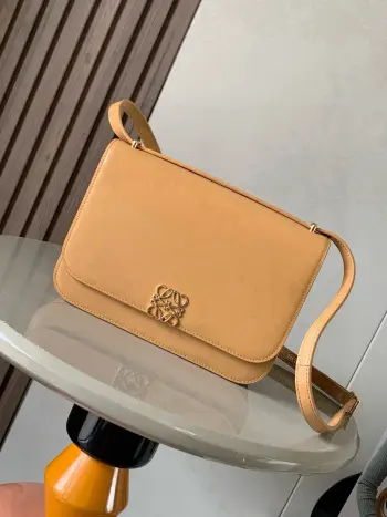 9067 Silk Cowhide Leather Handbag Women s Crossbody Bag Replica Loewe womens bags