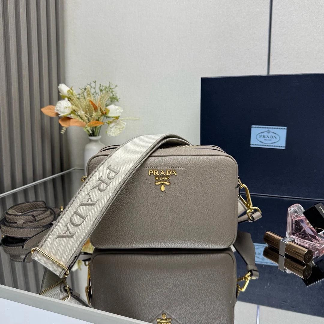 Prada 1BH082 Suede Leather Double Shoulder Strap Bag Women s Crossbody Bag Prada 1BH082 Suede Leather Double Shoulder Strap Bag Women s Crossbody Bag