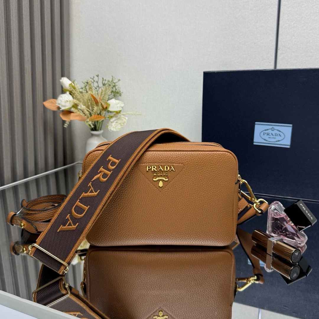 Prada 1BH082 Suede Leather Double Shoulder Strap Bag Women s Crossbody Bag Prada 1BH082 Suede Leather Double Shoulder Strap Bag Women s Crossbody Bag