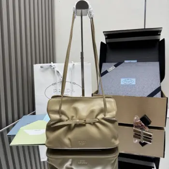 1BG586 One-Shoulder Cloud Bag Women s Crossbody Bag Replica Prada womens bags