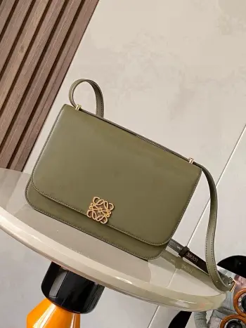 9067 Silk Cowhide Leather Handbag Women s Crossbody Bag Replica Loewe womens bags