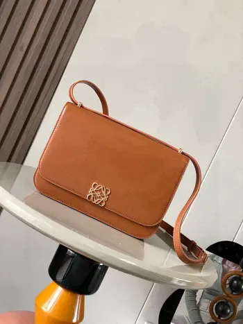 9067 Silk Cowhide Leather Handbag Women s Crossbody Bag Replica Loewe womens bags