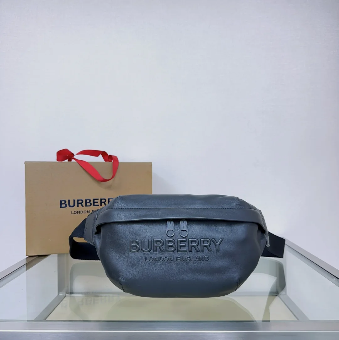 Burberry 3481 grain leather backpack men s crossbody bag