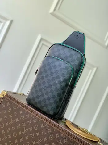 M28318 Graphite Fabric Shoulder Bag Backpack Replica Louis Vuitton belt bags