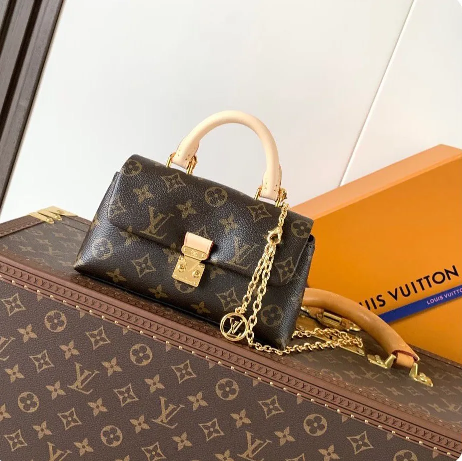 Louis Vuitton M28426 Pattern Coated Canvas Tote Bag Women s Crossbody Bag