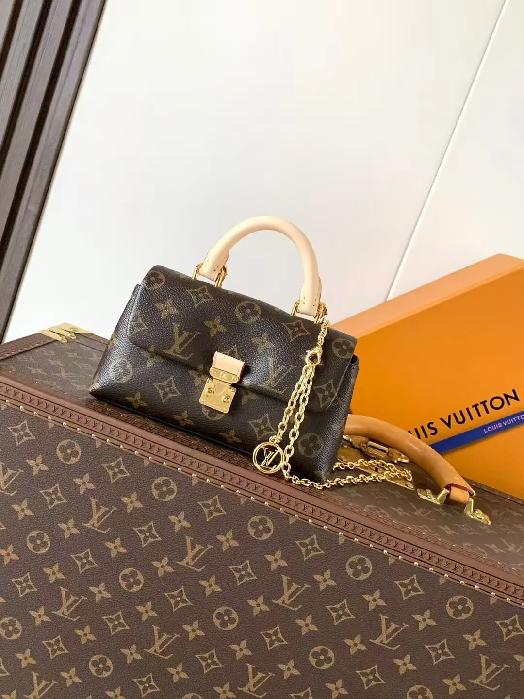 Louis Vuitton M28426 Canvas Pattern Handbag Women s Crossbody Bag
