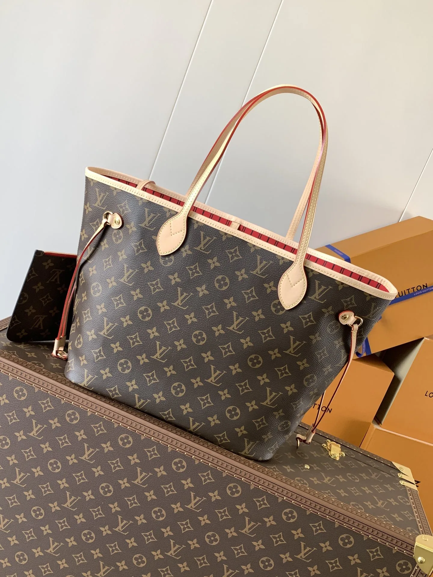 Louis Vuitton M40995 Classic Shopping Bag Women s Shoulder Bag Louis Vuitton M40995 Classic Shopping Bag Women s Shoulder Bag