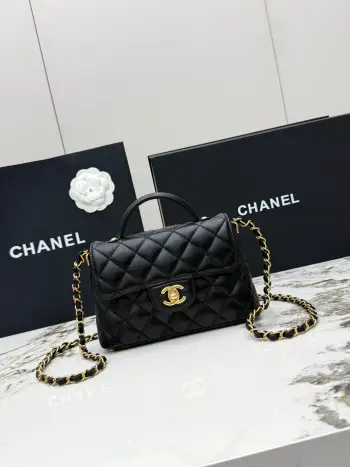 AS5355 embossed lambskin full steel chain handbag women s crossbody bag Replica Chanel womens bags
