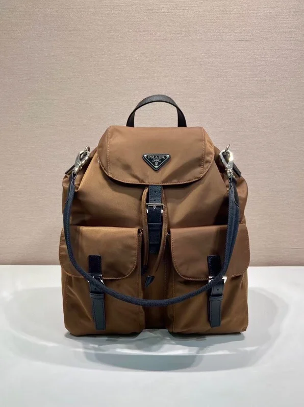 Prada 2VZ110A Classic Nylon Messenger Bag Backpack Prada 2VZ110A Classic Nylon Messenger Bag Backpack