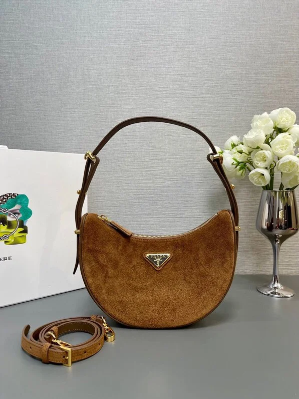 Prada 1BC194 Suede Handbag Women s Crossbody Bag Prada 1BC194 Suede Handbag Women s Crossbody Bag