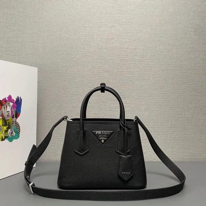 Prada 1BG443 Lychee Pattern Shopping Bag Women s Crossbody Bag Prada 1BG443 Lychee Pattern Shopping Bag Women s Crossbody Bag