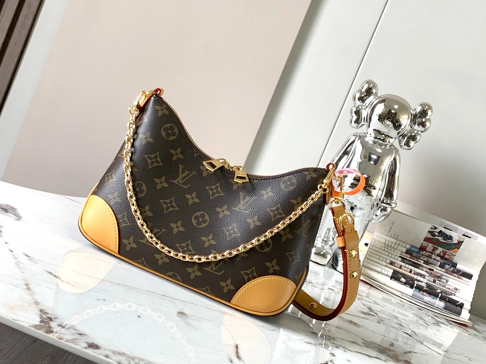 Louis Vuitton M45832 All-Steel Hardware Handbag Women s Crossbody Bag