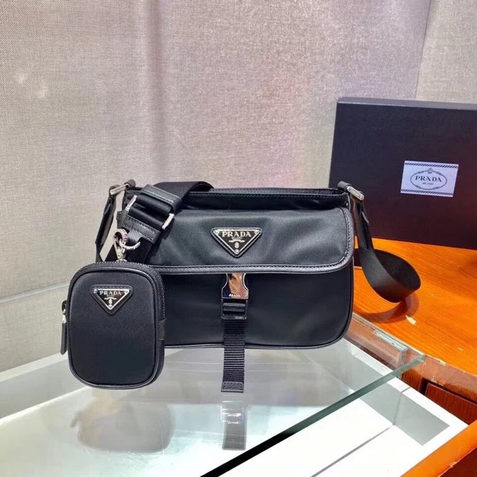 Prada 2VH133 New Messenger Bag Men s Crossbody Bag