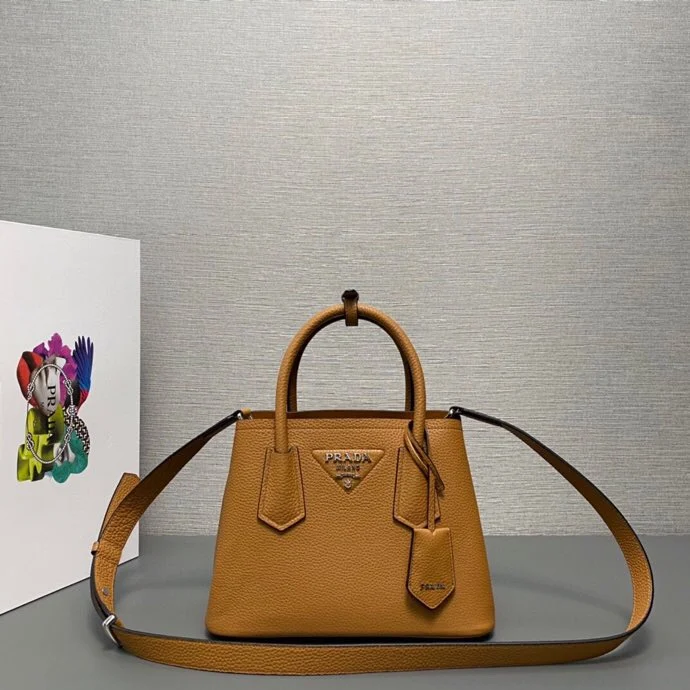 Prada 1BG443 Lychee Pattern Shopping Bag Women s Crossbody Bag Prada 1BG443 Lychee Pattern Shopping Bag Women s Crossbody Bag