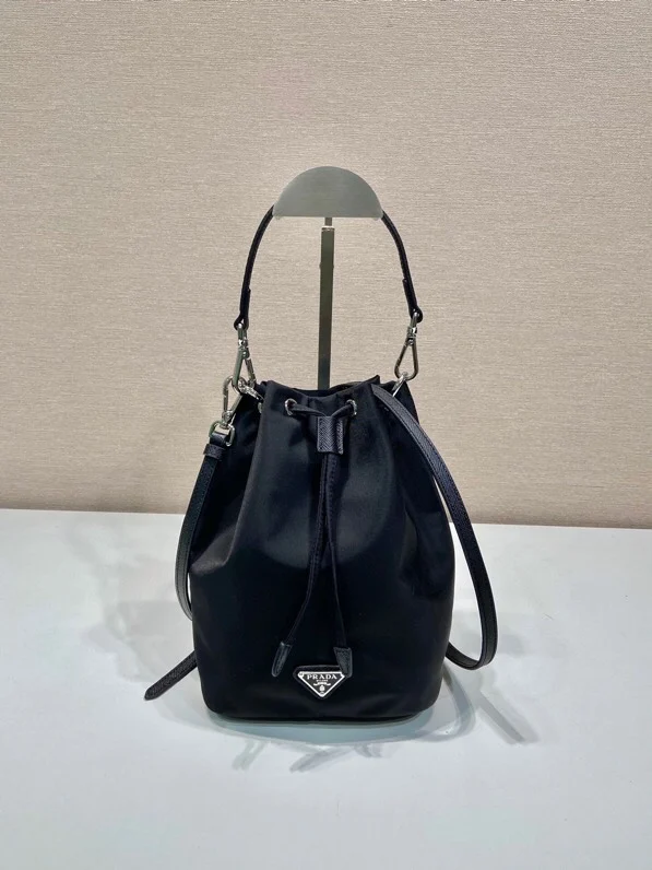 Prada 1BA038B Classic Nylon Bucket Bag Women s Crossbody Bag Prada 1BA038B Classic Nylon Bucket Bag Women s Crossbody Bag