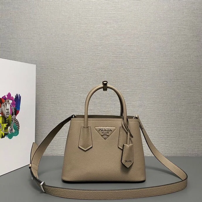 Prada 1BG443 Lychee Pattern Shopping Bag Women s Crossbody Bag Prada 1BG443 Lychee Pattern Shopping Bag Women s Crossbody Bag